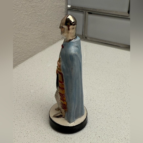Vintage Chess Piece Alberta Molds 1973 Ceramic Hand Painted Pawn - Picture 3 of 11